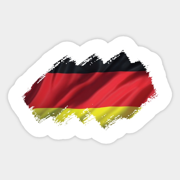 German Flag Sticker by Teemperor